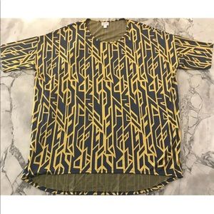 NEW LuLaRoe 2XL Irma Tunic Tribal Geometric